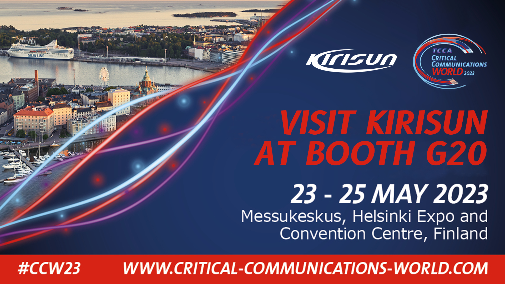 Join Kirisun at CCW2023 in Helsinki