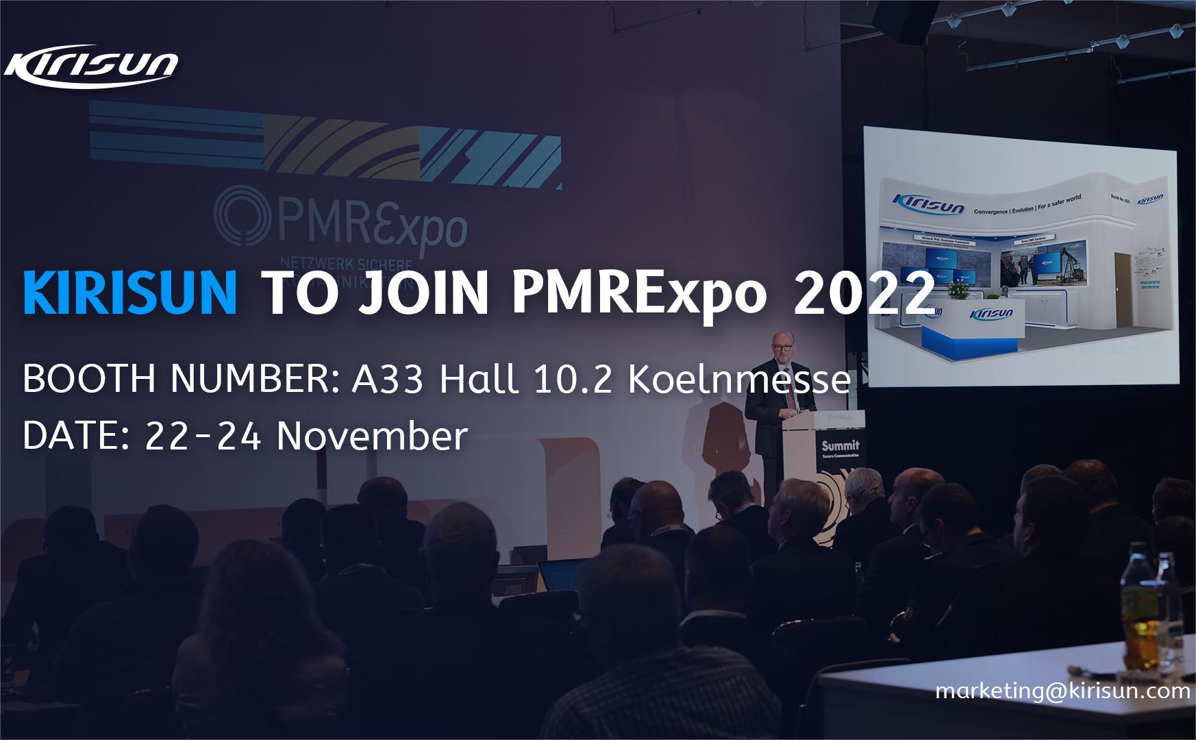 Kirisun to Join PMRExpo 2022